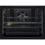 Refurbished Zanussi Series 60 ZOPNA7K1 Pyrolytic AirFry 60cm Single Built In Electric Oven Black