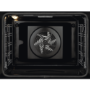 Refurbished Zanussi Series 60 ZOPNA7K1 Pyrolytic AirFry 60cm Single Built In Electric Oven Black