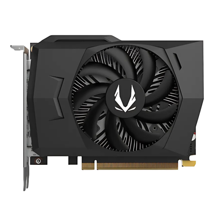 Box Opened Zotac Gaming GeForce RTX 3050 6GB Solo GDDR6 Graphics Card