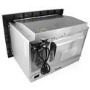 electriQ Built-In 900W Microwave - Stainless Steel