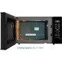Refurbished Panasonic NN-SD25HBPQ 23L 1000W Solo Microwave Black