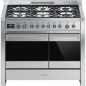 A2-81 Smeg Opera 100cm Dual Fuel Range Cooker - Stainless Steel