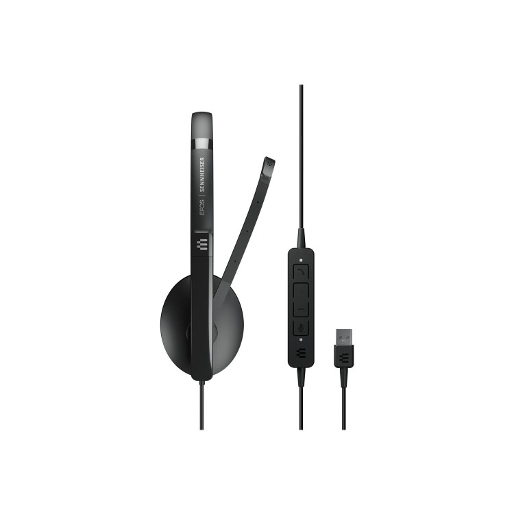 Box Opened EPOS ADAPT 160 Double Sided On-ear Stereo USB with Microphone Headset