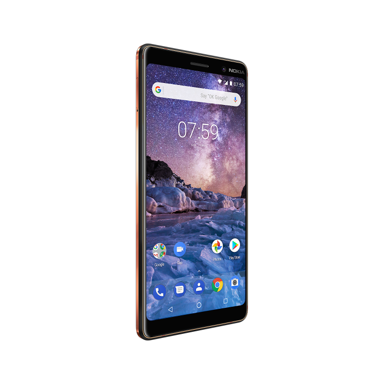 Grade B Nokia 7 Plus Black 6" 64GB 4G Unlocked & SIM Free