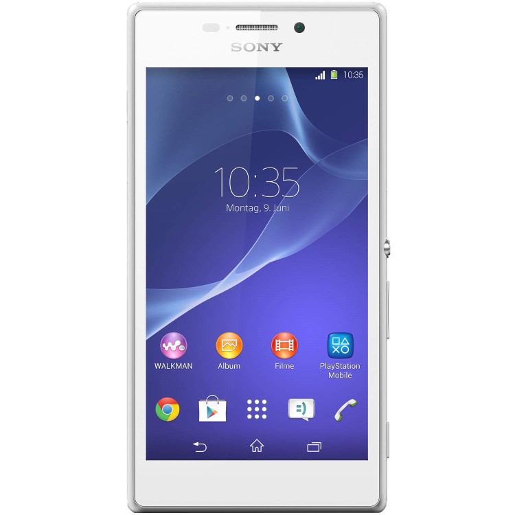 Grade B Sony Xperia M2 White 4.8" 8GB 4G Unlocked & SIM Free