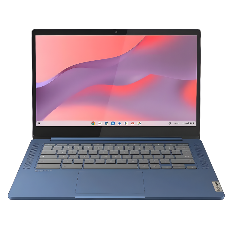 Refurbished Lenovo IdeaPad Slim 3 14M868 MediaTek Kompanio 520 4GB RAM 64GB eMMC 14 Inch Chromebook