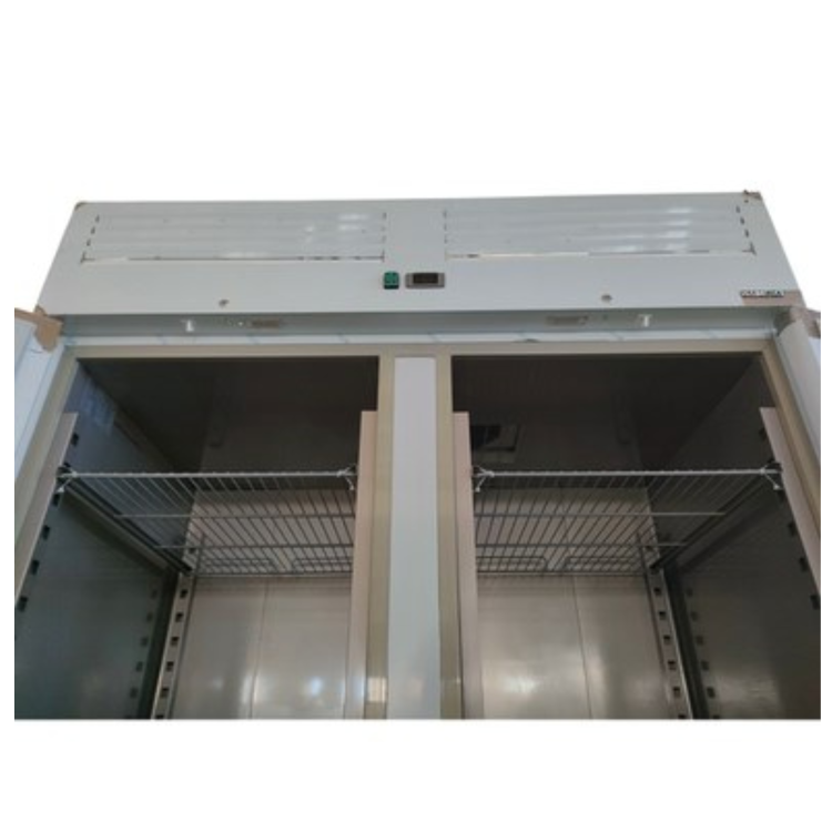 Refurbished Hamoki GN1410TN Double Door Stainless Steel Refrigerator -  1375ltr Gross Capacity - GN2/1
