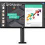 Refurbished LG 27QN880 Ergo 27" QHD IPS FreeSync Monitor 