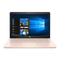 Refurbished HP Pavilion 14-bk070sa Core i3-7100U 8GB 128GB 14 Inch Windows 10 Laptop in White and Rose Gold