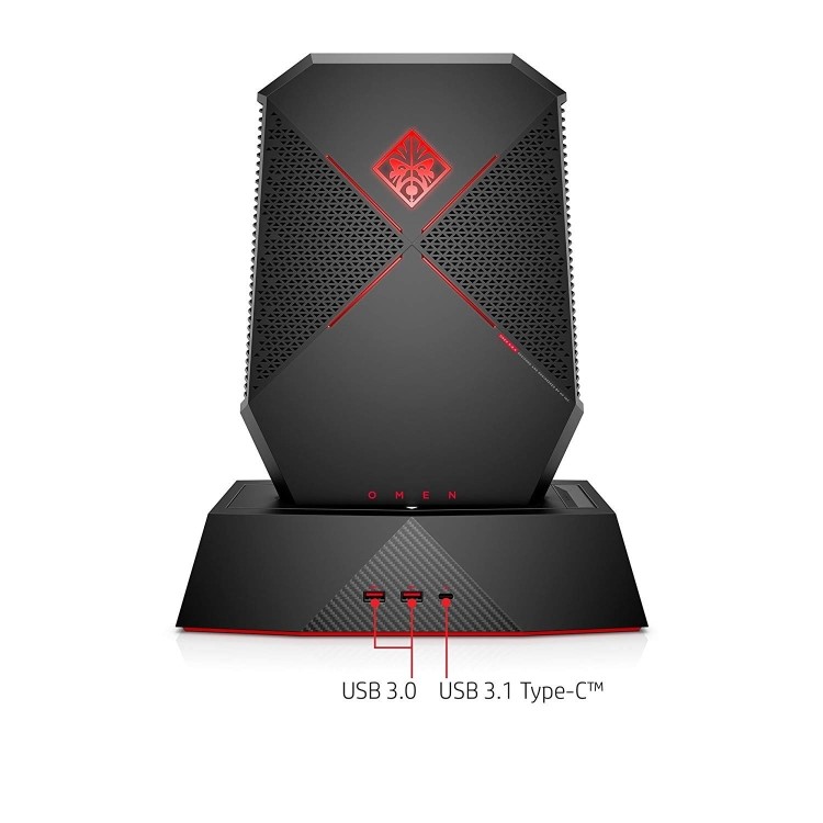 Refurbished Refurbished HP Omen P1000-001NA Core i7-7820HK 16GB 512GB GTX 1080 Windows 10 Gaming Desktop