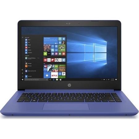 Refurbished HP 14-bp066sa Intel Celeron N3060 4GB 64GB 14 Inch Windows 10 Laptop in Blue