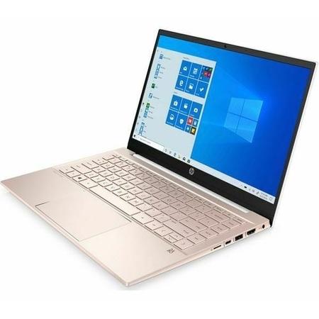 Refurbished HP Pavilion 14-dv0598sa Core i3-1115G4 8GB 256GB 14 Inch Touchscreen Windows 11 Laptop - Gold