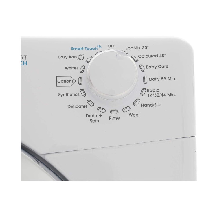 Refurbished Candy Grand'O Vita GVS1610THC3 Smart Freestanding 10KG 1600 Spin Washing Machine