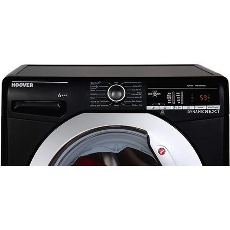 Refurbished Hoover DXOA49C3B/1-80 Smart Freestanding 9KG 1400 Spin Washing Machine Black