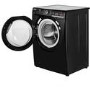 Refurbished Hoover Dynamic Next  DXOA 410C3B/1-80 Freestanding 10kg 1400 Spin Washing Machine - Black