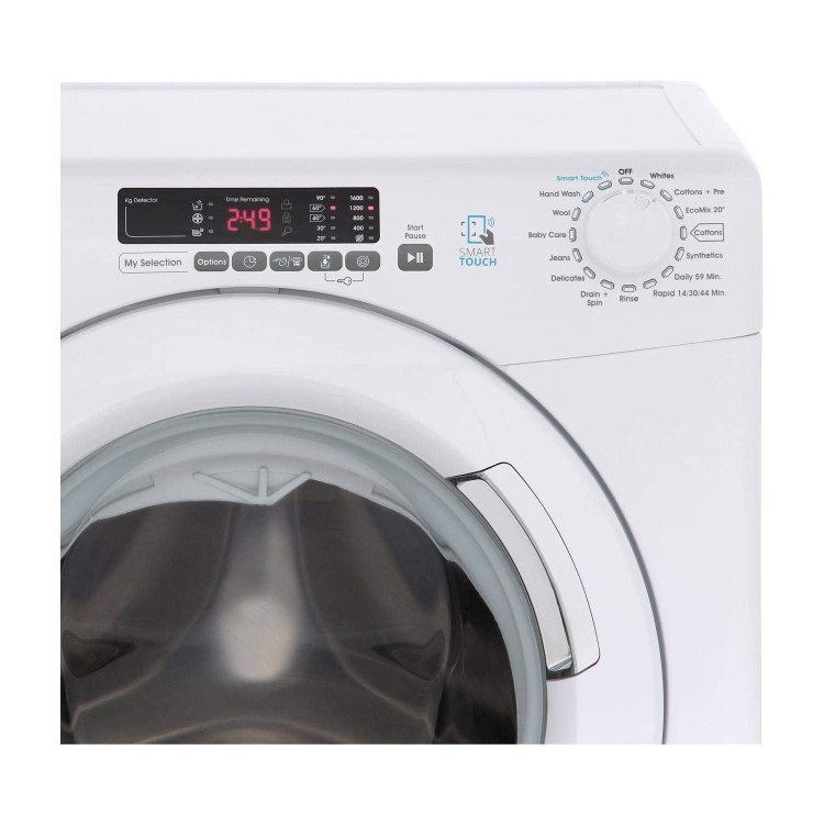 Refurbished Candy GVS168D3 Smart Freestanding 8KG 1600 Spin Washing Machine White