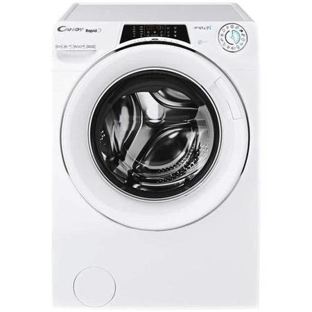 Refurbished Candy Rapido RO16106DWHC7 Smart Freestanding 10KG 1600 Spin Washing Machine White