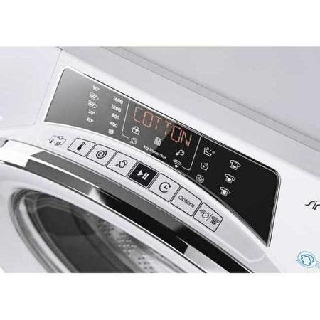 Refurbished Candy Rapido RO16106DWHC7 Smart Freestanding 10KG 1600 Spin Washing Machine White
