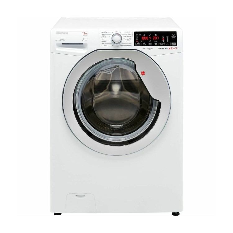 Hoover Dynamic Next DWOA412AHC8/1 Smart Freestanding 12KG 1400 Spin Washing Machine White