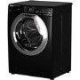 Refurbished Hoover DWOA411AHC8B-80 Smart Freestanding 11KG 1400 Spin Washing Machine Black