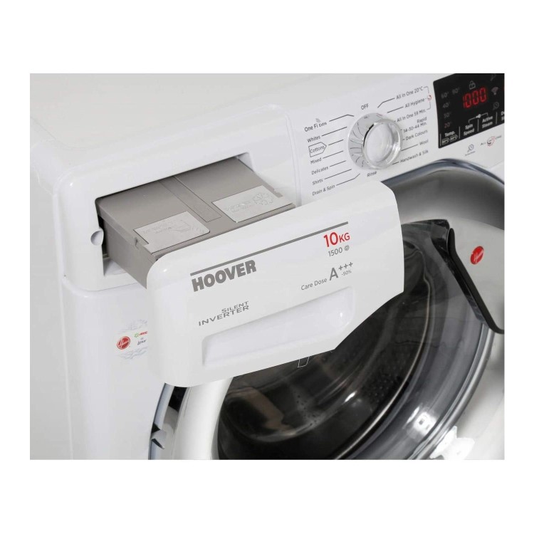 Hoover Dynamic Next DWOAD510AHC8 Smart Freestanding 10KG 1500 Spin Washing Machine White