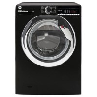 Refurbished Hoover H3WS4105TACBE H-Wash 300 Smart Freestanding 10KG 1400 Spin Washing Machine Black