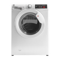 Refurbished Hoover H-Wash 300 H3D 4106TE Smart Freestanding 10/6KG 1400 Spin Washer Dryer White