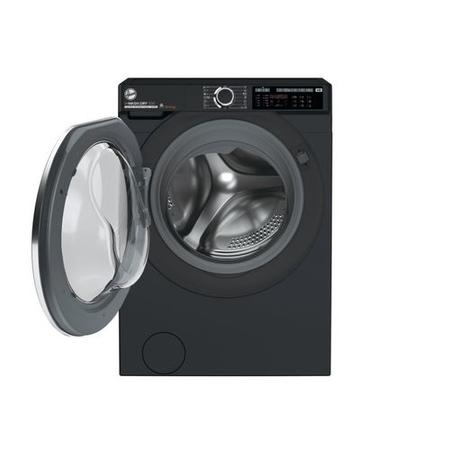 Refurbished Hoover H-Wash&Dry 500 HDD4106AMBCB-80 Smart Freestanding 10/6KG 1400 Spin Washer Dryer Black