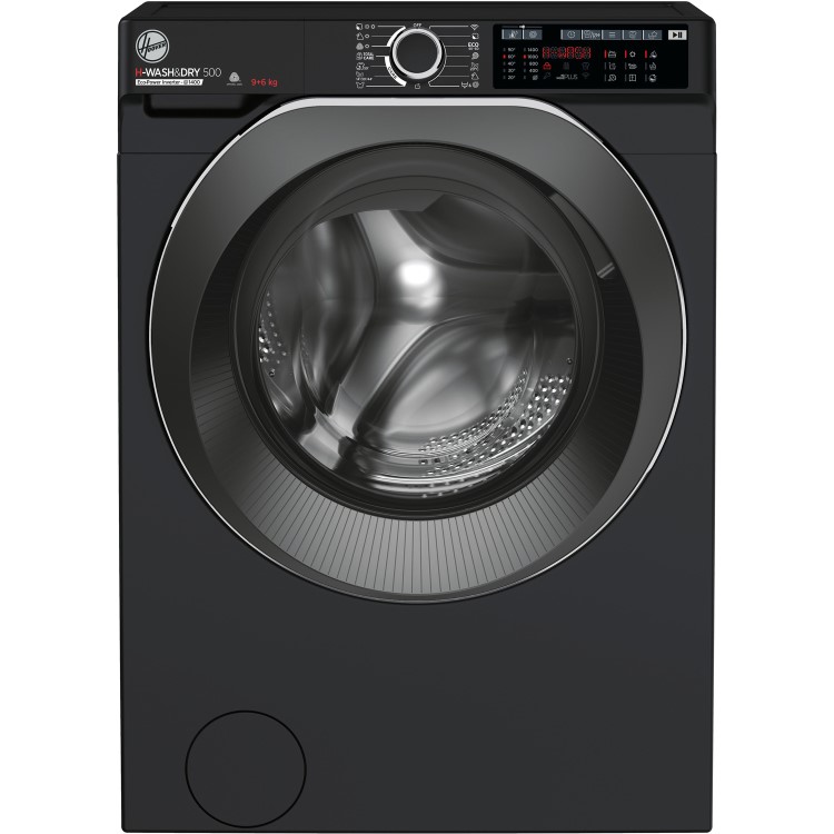 Hoover WASH 9+6 Freestanding Washer Dryer - Black
