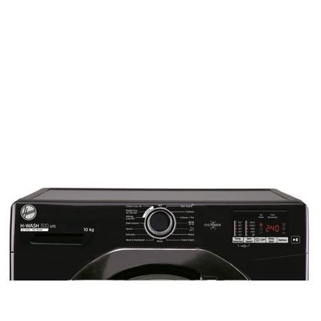 Refurbished Hoover H-Wash 300 H3W4102DBBE Smart Freestanding 10KG 1400 Spin Washing Machine Black