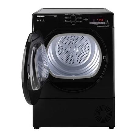 Refurbished Hoover DX C9DGB Smart Freestanding Condenser 9KG Tumble Dryer Black