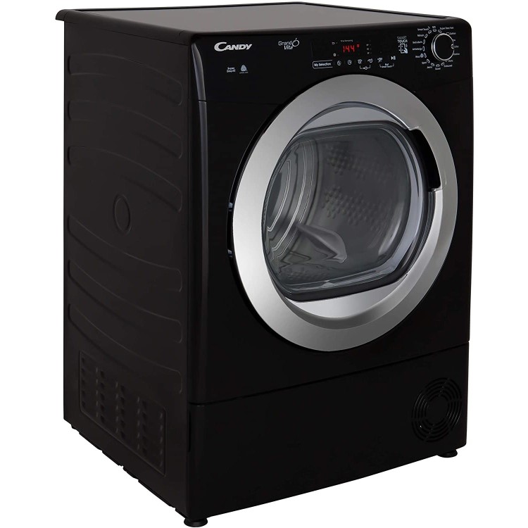 Refurbished Candy GVS C9DCGB Smart Freestanding Condenser 9KG Tumble Dryer Black