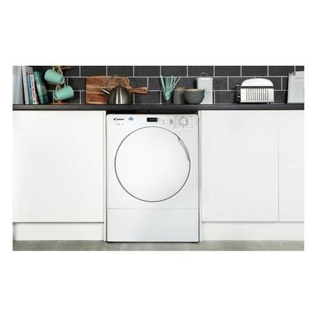 Refurbished Candy CSC10LF Smart Freestanding Condenser 10KG Tumble Dryer White