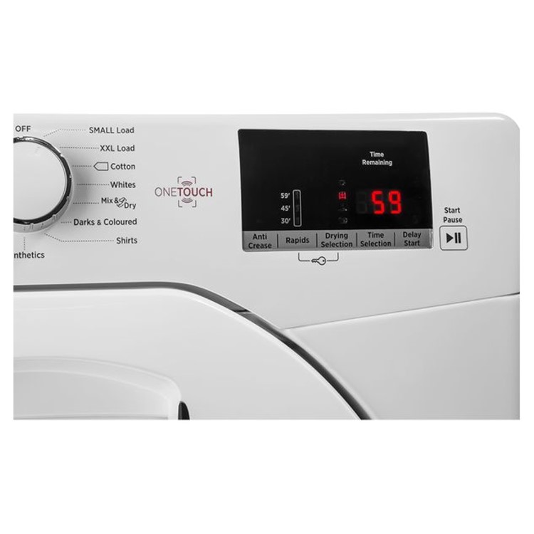 Refurbished Hoover Link HL C8DG-80 8KG Condenser Tumble Dryer in White