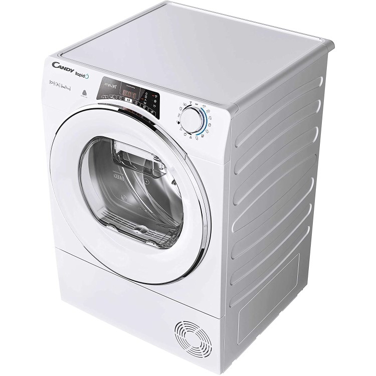 Refurbished Candy Rapid'O RO H10A2TCE Freestanding Heat Pump 10KG Tujmble Dryer