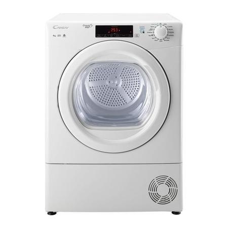 Refurbished Candy GSV C9TG Smart Freestanding Condenser 9KG Tumble Dryer White