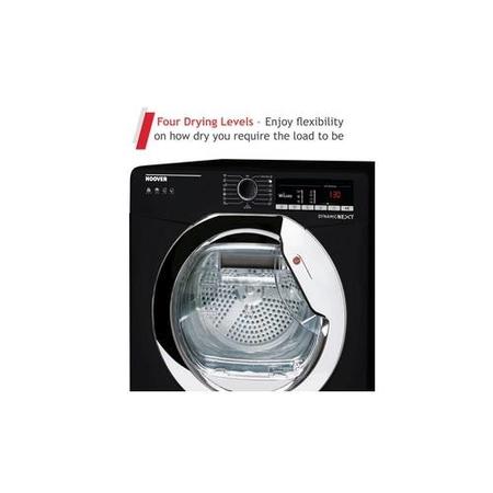 Refurbished Hoover DXO H9A2TCEB-80 Freestanding Heat Pump 9KG Tumble Dryer