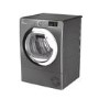 Refurbished Hoover HLE H9A2DCER-80 Freestanding Heat Pump 9KG Tumble Dryer Graphite