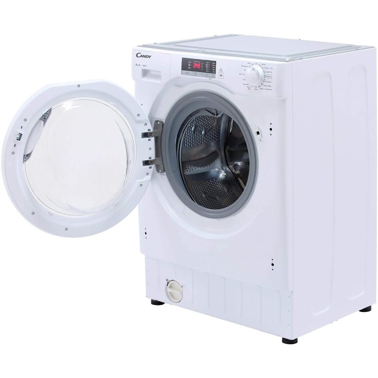 Candy CBWM 816S-80 Integrated 8KG 1600 Spin Washing Machine White