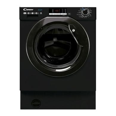 CANDY CBD 485D2BBE 8 kg Integrated Washer Dryer, Black