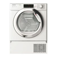 Refurbished Hoover H-Dry 700 HBTDWH7A1TCE Smart Integrated Heat Pump 7KG Tumble Dryer