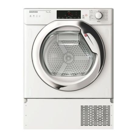 Refurbished Hoover H-Dry 700 HBTDWH7A1TCE Smart Integrated Heat Pump 7KG Tumble Dryer