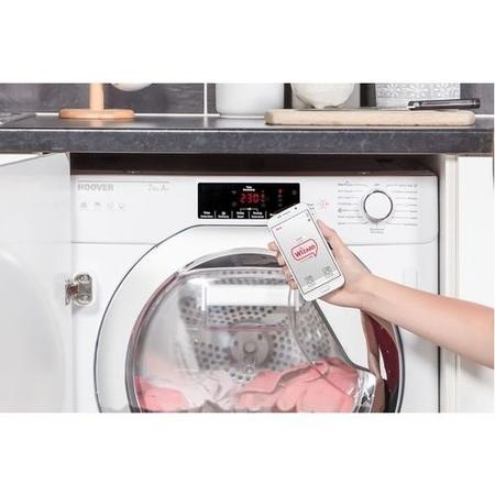 Refurbished Hoover H-Dry 700 HBTDWH7A1TCE Smart Integrated Heat Pump 7KG Tumble Dryer