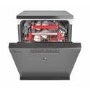 Refurbished Hoover HDPN4S603PX-80 16 Place Freestanding Dishwasher Silver