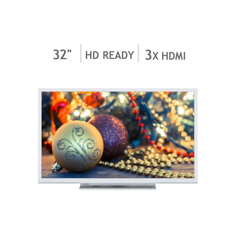 Refurbished Toshiba 32" 720p HD Ready LED Freeview Play Smart TV without Stand