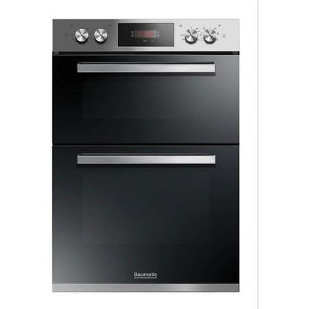 Refurbished Baumatic BODM984X 60cm Double Built In Electric Oven