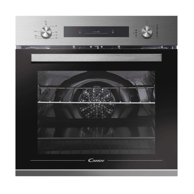 Refurbished Candy FCP602X E0E 60cm Single Built In Electric Oven