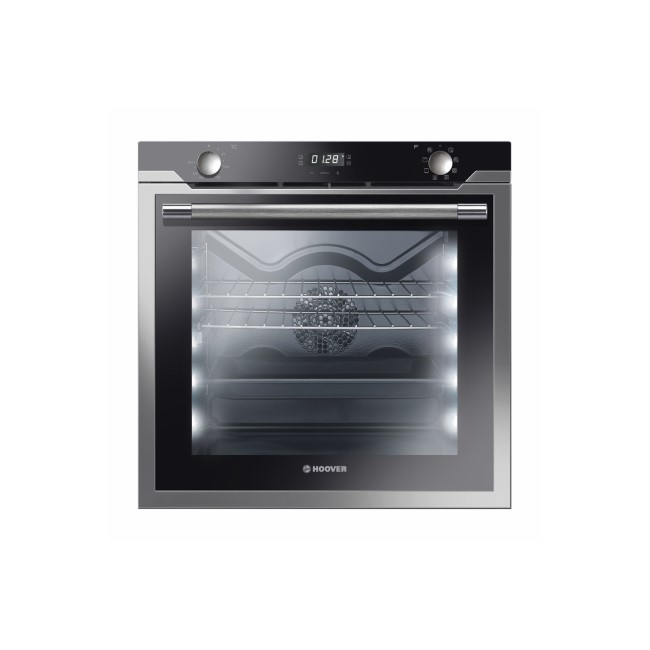 Refurbished Hoover HOAZ 3373 IN/E 60cm Built-In Electric Single Oven - Stainless Steel