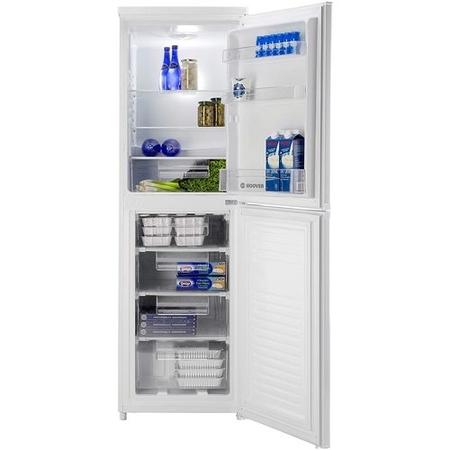 Refurbished Hoover HVBS5162WK Freestanding 255 Litre Frost Free Fridge Freezer White