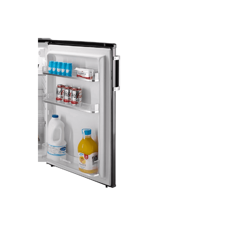 Refurbished Hoover HVTL542BHK Freestanding Undercounter 125 Litre Fridge